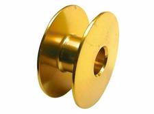 Gold ALU Spulen federleicht für Veritas (ehem. DDR Produktion) 5 St.