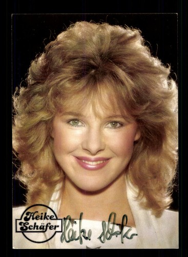 Heike schäfer autogrammkarte - schäfer,