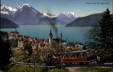 Vitznau Rigi Bahn Switzerland