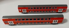 2 x Tillig TT Doppelstockwagen