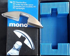 Mono Zip PET Flaschenöffner Edelstahl Inox 18/10,Design Balz Steiger mit Karton