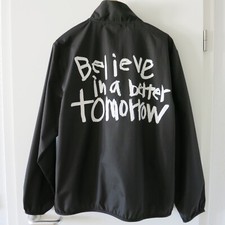 COMME DES GARCONS: BELIEVE IN A BETTER TOMORROW * JACKET * BLACK * L * OE-J001