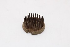 Ikebana Kenzan Japanischer Blumensteckigel rund Vintage alt Ø 3,5 cm
