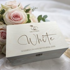 Personalisierte Box mit Gravur