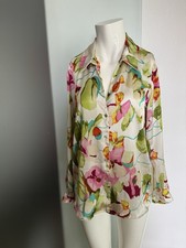 Satin Look Bluse Von Zara Gr 38 M 