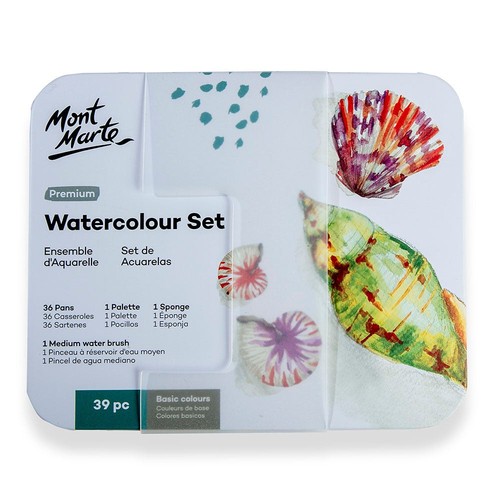 Mont marte aquarellfarben set - marte,