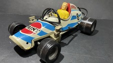 DDR Blechspielzeug Rennwagen SPRINT Nr. 8 MSB Friktion Automatik mit Fahrer Top