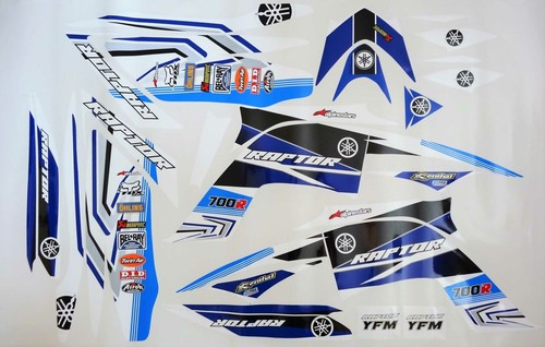 Yamaha yfm 700 raptor dekor - yamaha,