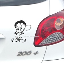 Aufkleber Tweety mit Mütze