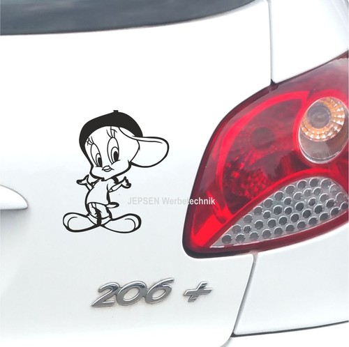 Aufkleber tweety mit - aufkleber,