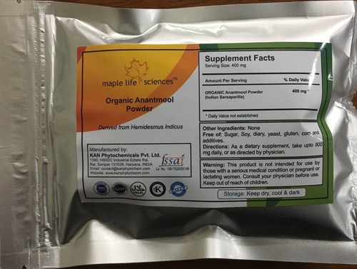 Bio anantmool pulver - anantmool,