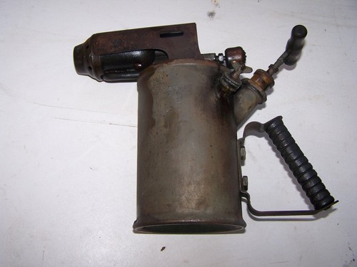 Große alte lötlampe gustav - alte,