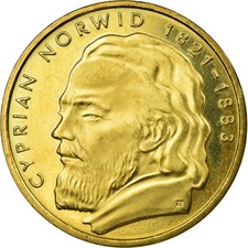 Münze, Polen, Cyprian Norwid