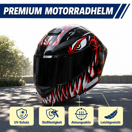 Integralhelm motorradhelm - integralhelm,