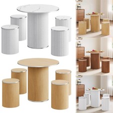 Esstisch mit 4 Stühlen Set