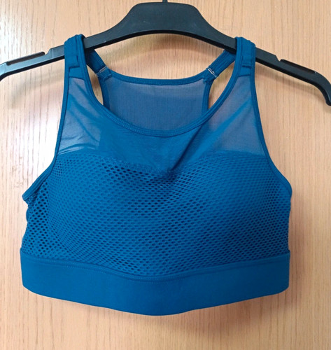 Damen sport bustier blau - bustier,