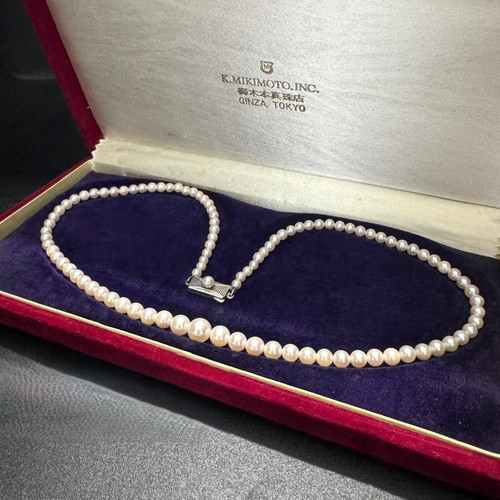 Mikimoto akoya perlenkette - mikimoto, akoya-perlenkette