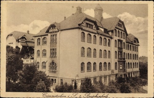 Crimmitschau sachsen 2 - ak, sachsen,