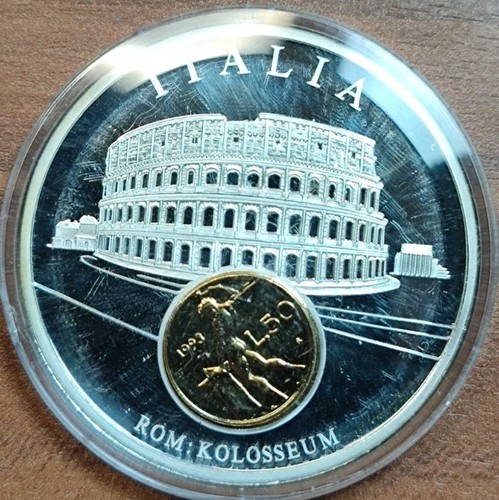 Medal european currencies - european,
