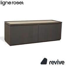 Ligne Roset ESTAMPE Holz Sideboard Braun Beige Creme TV-Board Schrank