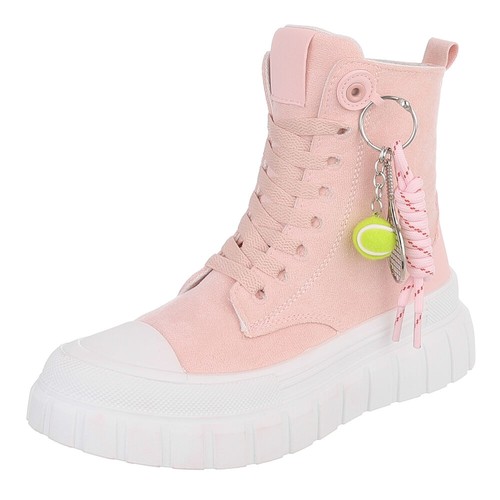 Damen high top sneaker - high-top, mit