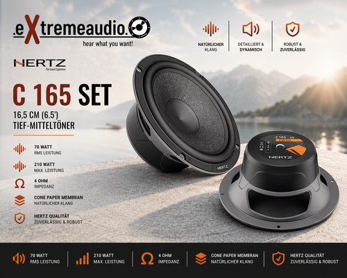 Hertz 165 set woofer - hertz,
