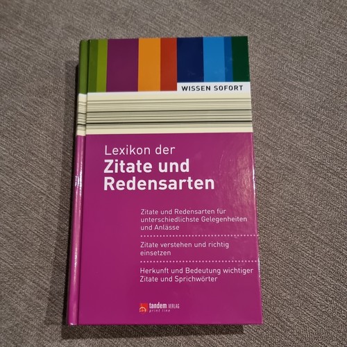 Lexikon der zitate - lexikon, und