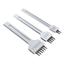 3x Lederlocher Stanzwerkzeug 2, 4, 6 Stifte DIY Leder Werkzeug Rutschfestem DE