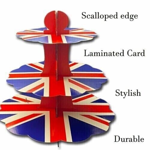 Union jack cupcake - cupcake, 3