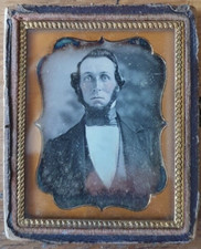 Daguerreotypie / Fotografie Feiner Herr - 1850er