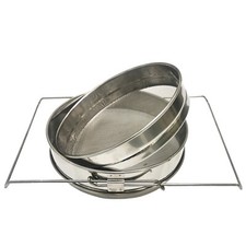 Honig Doppelsieb Edelstahl ∅