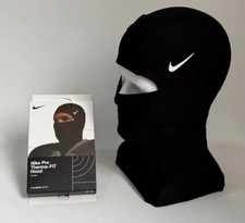 Nike Pro Therma-Fit Hyperwarm Hood Ski Mask, Fußball, Schwarz
