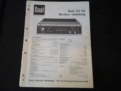 Original service manual - service,