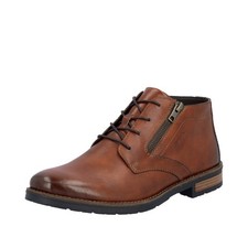 RIEKER Herren Halbschuh braun cognac 14609-24 Business Casual bequeme Weite