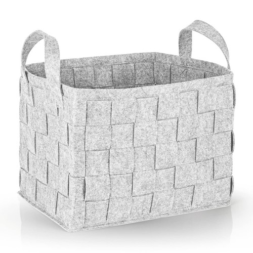 Felt storage basket with - storage,