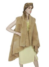 Lange Damenweste, curly