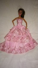 Barbie Puppen Kleid Rosa
