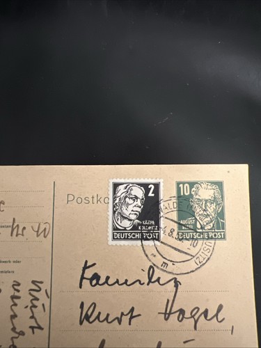 Ddr postkarte ganzsache mif - ganzsache,
