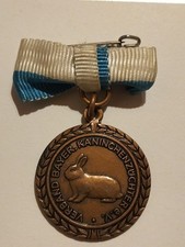 Medaille Abzeichen Anhänger Ehrenpreis Verband Bayrischer Kaninchenzüchter E.V.