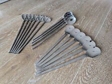 16 teilig Longdrinklöffel Leonardo  Strohhalmlöffel Auenthal Edelstahl 20 cm