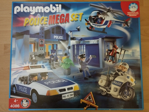 Playmobil 4086 polizei - polizei, megaset
