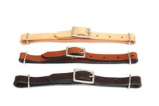 EE TACK Kinnriemen aus Harness Leder für Westerngebiss