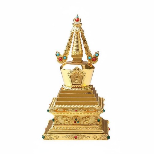 Tibetische stupa kunstvoll - tibetische,