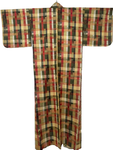 Vintage tsumugi kimono seide - vintage,