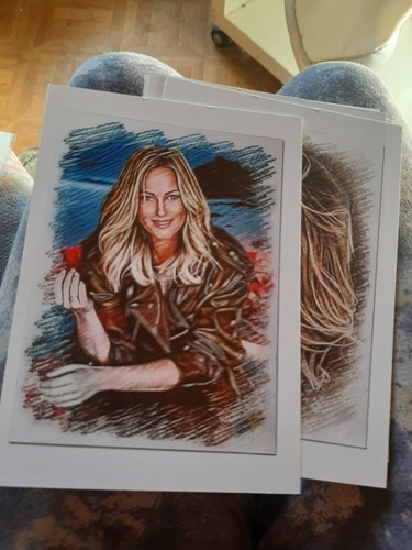 Helene fischer postkarte - helene,