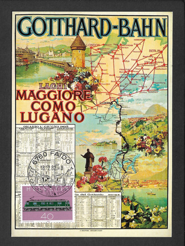 Gotthard bahn lago - gotthard-bahn, –