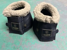 Eskadron Heritage Fauxfur Glocken XL Sprungglocken Blau Dunkelblau