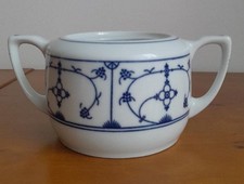 Zuckerdose indisch blau von Kahla ohne Deckel GDR DDR