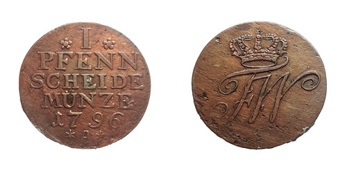 Pfennig pfenn 1796 a - 1,