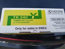Kyocera Mita TK-540Y Tonerkartusche 0T2HLAEU Gelb für Kyocera Mita FS-C5100DN